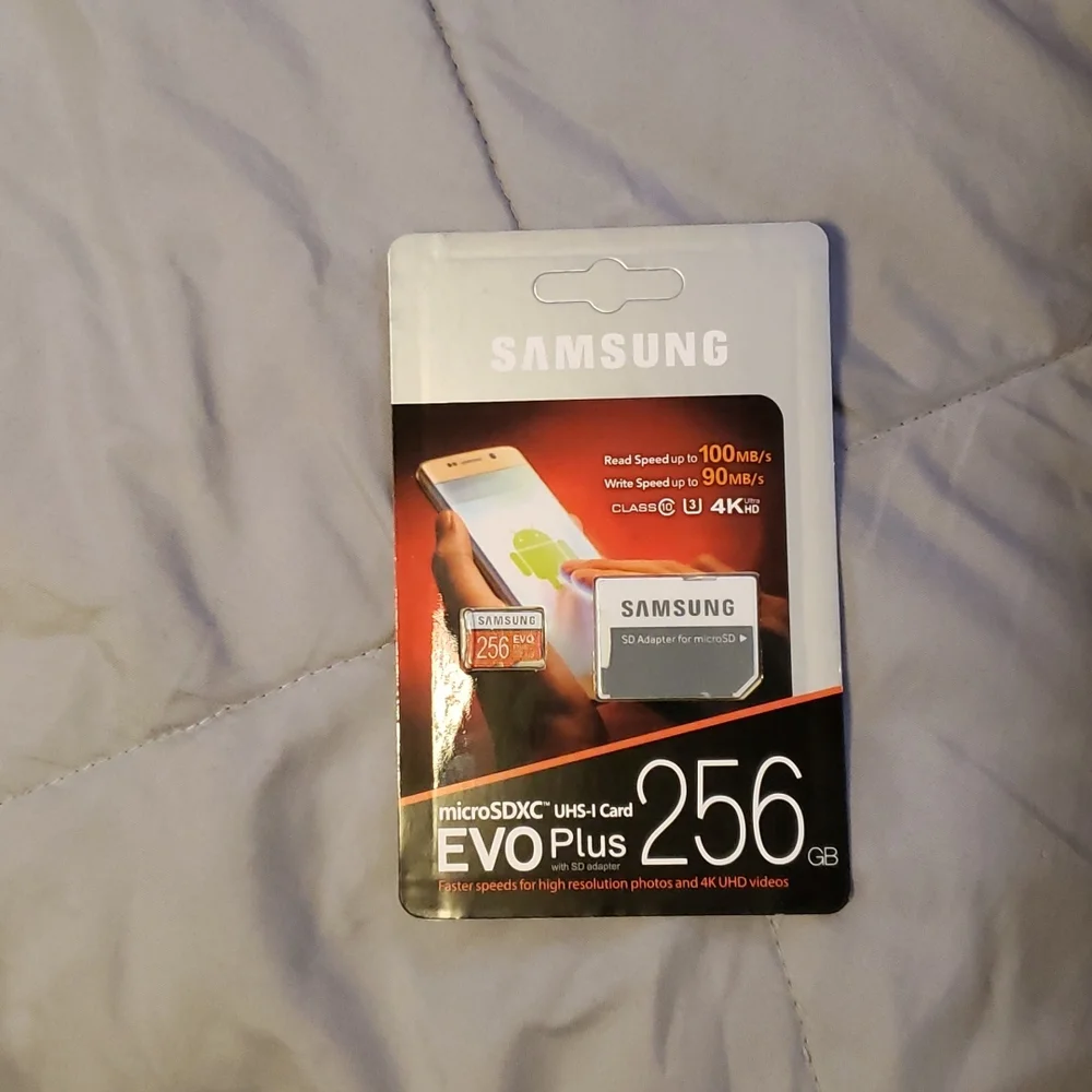 Samsung Evo Plus 256Gb Memory card